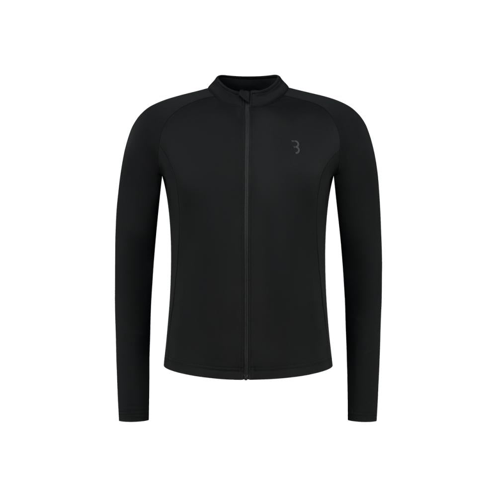 BBB Cycling BBB Langarmtrikot Transition l.a. L l schwarz - komfortables Frühjahrs- und Herbsttrikot
