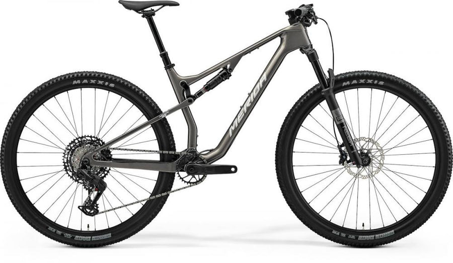 Merida NINETY-SIX 6000 warm slate grey(silver) L grau - leistungsstarkes Fully für ambitioniertes XC