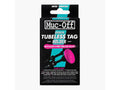 Muc Off Tubeless Tag Holder & 44mm Valve Kit Black black/pink unis