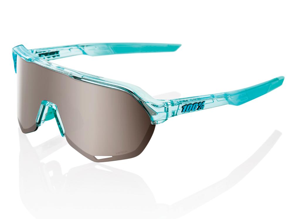 100% S2 - HiPER Mirror Lens unis Polished Translucent Mint - leistungsstarke Sportbrille
