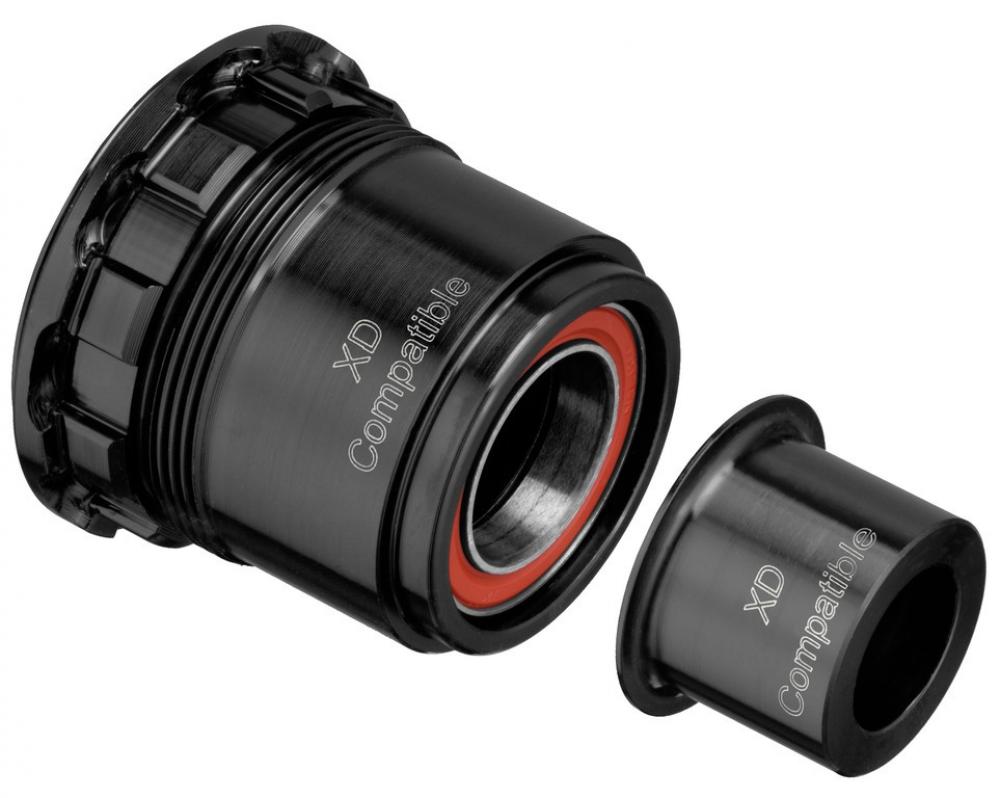 DT Swiss Freilauf/Rotor Umrüstkit SRAM für 3-Klinken 12 x 142/148 mm Schwarz - zeitgemäße Lösung