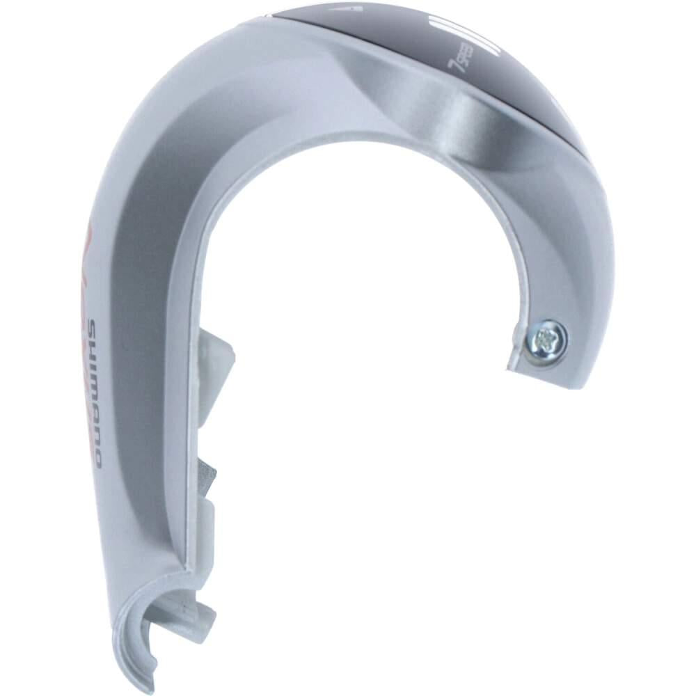 SHIMANO ABDECKUNG GANGANZEIGE MIT SCHRAUBEN SL-C3000-7 Abdeckung - 3000-7, SILBER