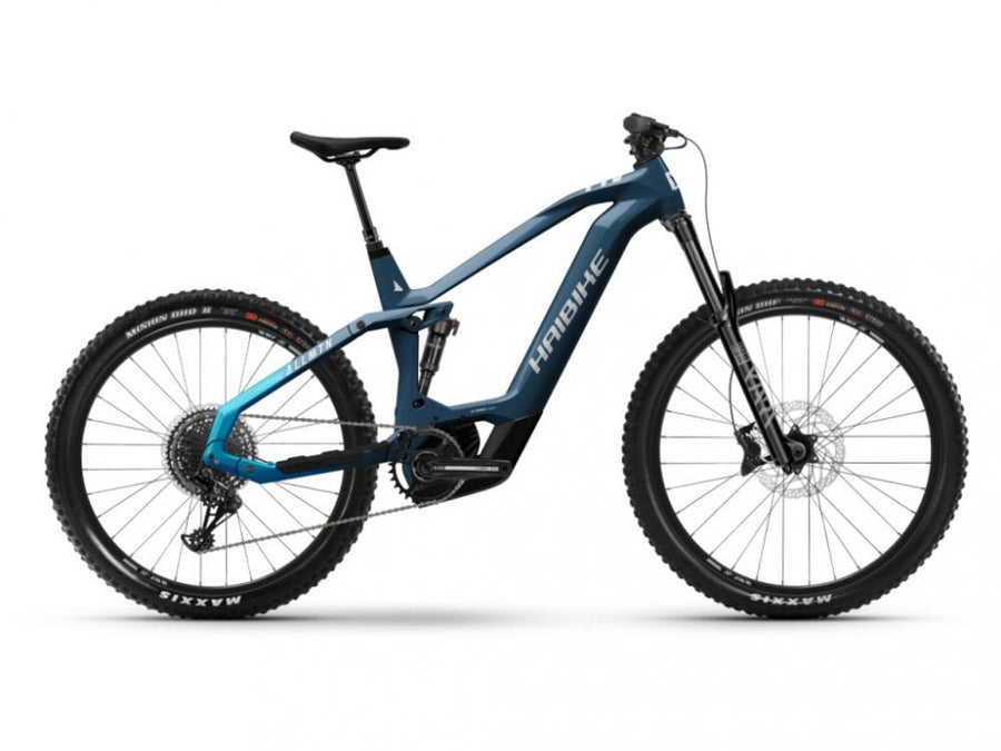 HAIBIKE AllMtn CF 9 i750Wh 12-G NX Eagle 22 HB BCXK Gloss Fade Blue White XL