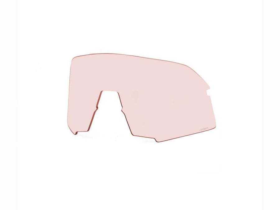 100% S3 - HiPER Mirror Replacement Lens unis Coral - kontraststarkes Ersatzglas für jede Lichtlage