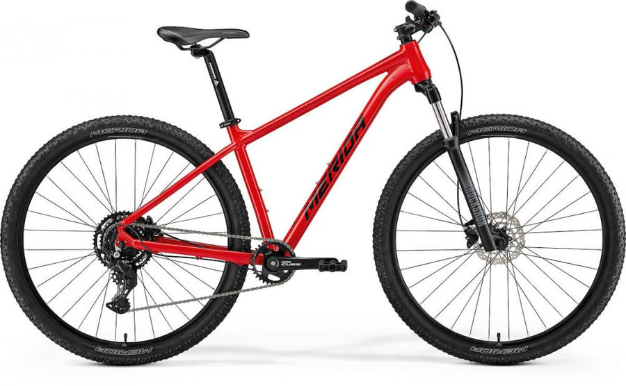 Merida BIG.NINE 80 IV1 dark race XL DARK RACE RED(BLACK) - modernes Hardtail-MTB für sportliche Trails