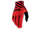 100% Celium Gloves M Racer Red - ultraleichte MTB-Handschuhe mit maximalem Grip