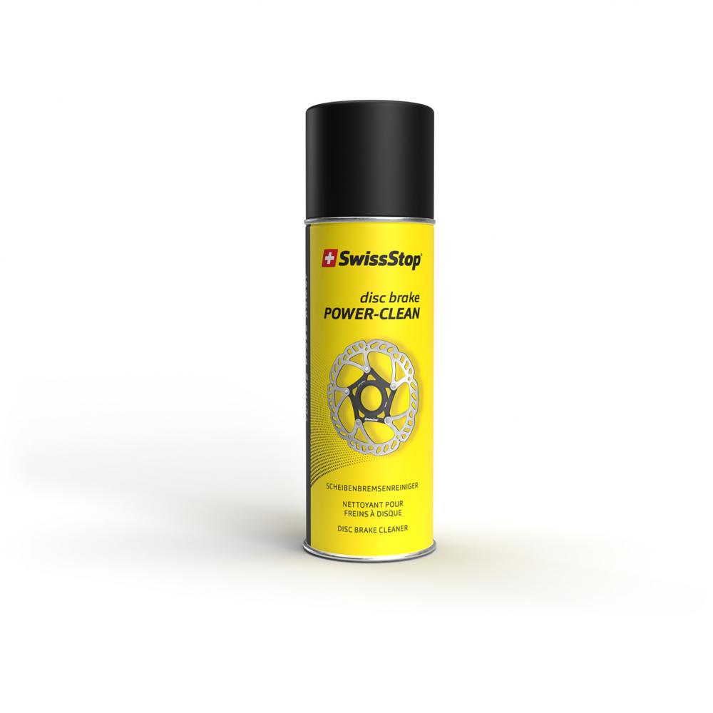 SwissStop Bremsenreiniger Power-Clean L - rückstandsfreie Scheibenbremsen-Reinigung in aktueller Stand der Technik