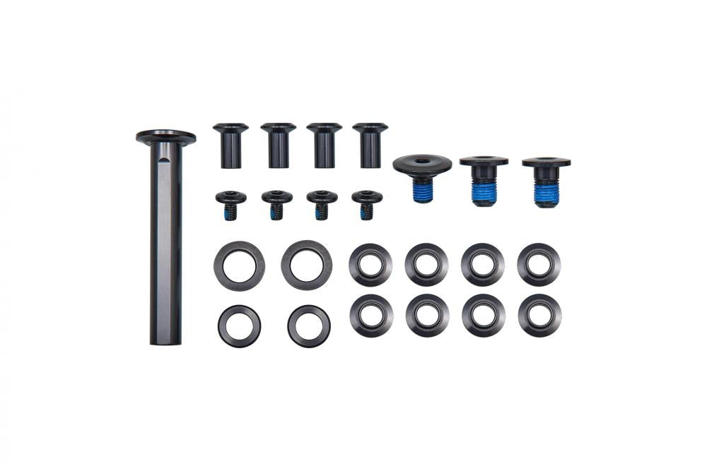CHISEL FS MY25 Suspension Pivot Bolt Kit mit Pivot Spacers - Komplettes Lagerschrauben-Set - BLT KIT, MY25 CHISEL FS, SUSPENSION PIVOT BOLT KIT (W/ PIVOT SPACERS)