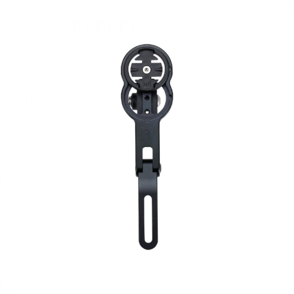 BBB Cycling bracket AeroMount Duo for bike computers One Size schwarz - aerodynamische Lenkerhalterung