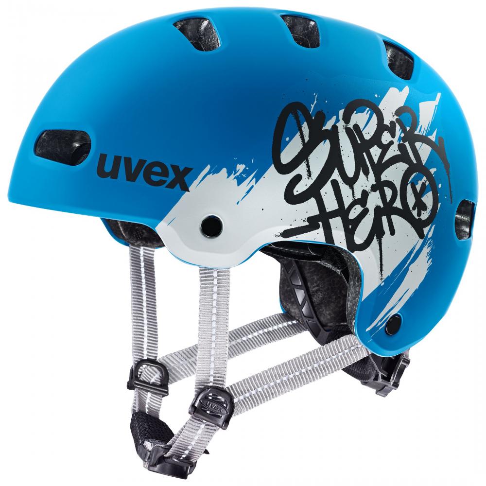 uvex kid 4 style super hero blue matt | 51-55