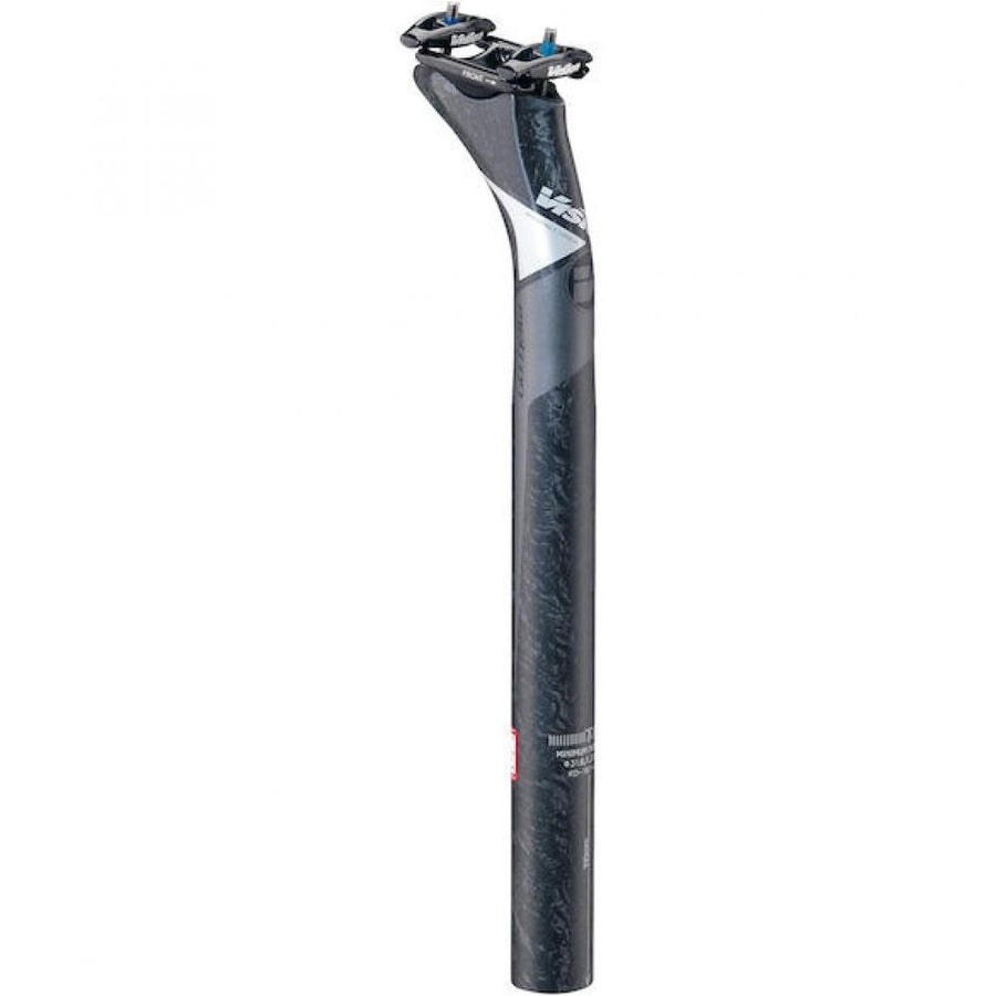 Vision Metron SB25 MTC Sattelstütze Ø 31,6 x 350 mm - Carbon, 210 g, Schwarz/Grau