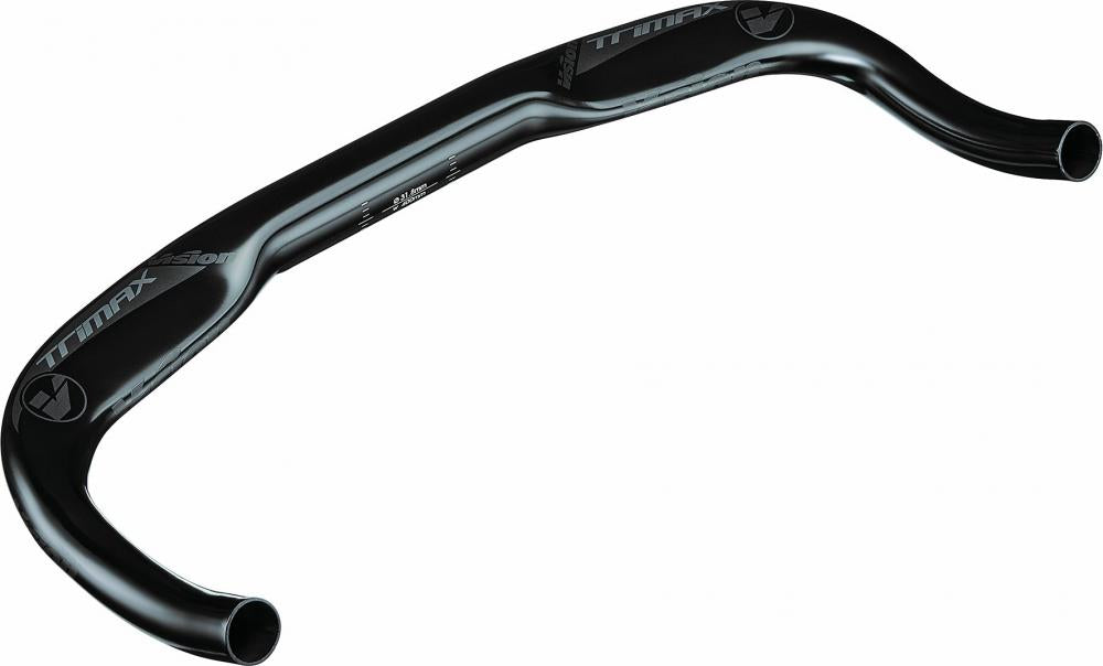 Zeitfahrlenker Trimax Base Bar Acr 31,8 X 420 Mm Schwarz/weiß - Aerodynamische Uci-basebar