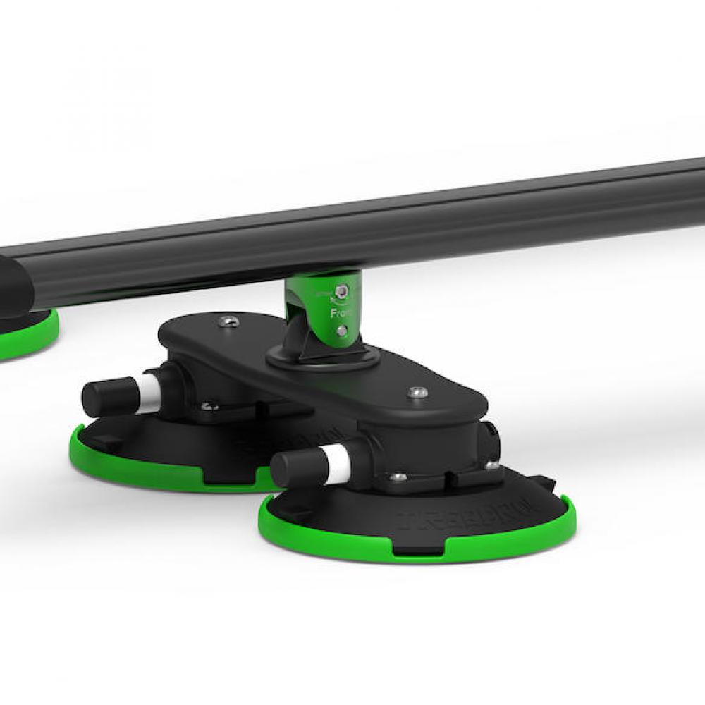 TreeFrog Crossbar Träger Schwarz Max 1220 x 150-330mm Schwarz - flexibles Dachträgersystem