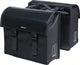 Basil Adapterplatte Urban Load MIK 2.0 Doppeltasche 48-53 Liter - wasserdicht - mit Adapterplatte & Reflexion - Doppelpacktasche