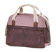 Basil Schultertasche Boheme Carry All fig red mit Reißverschluss Größe 44x17x31cm 18l