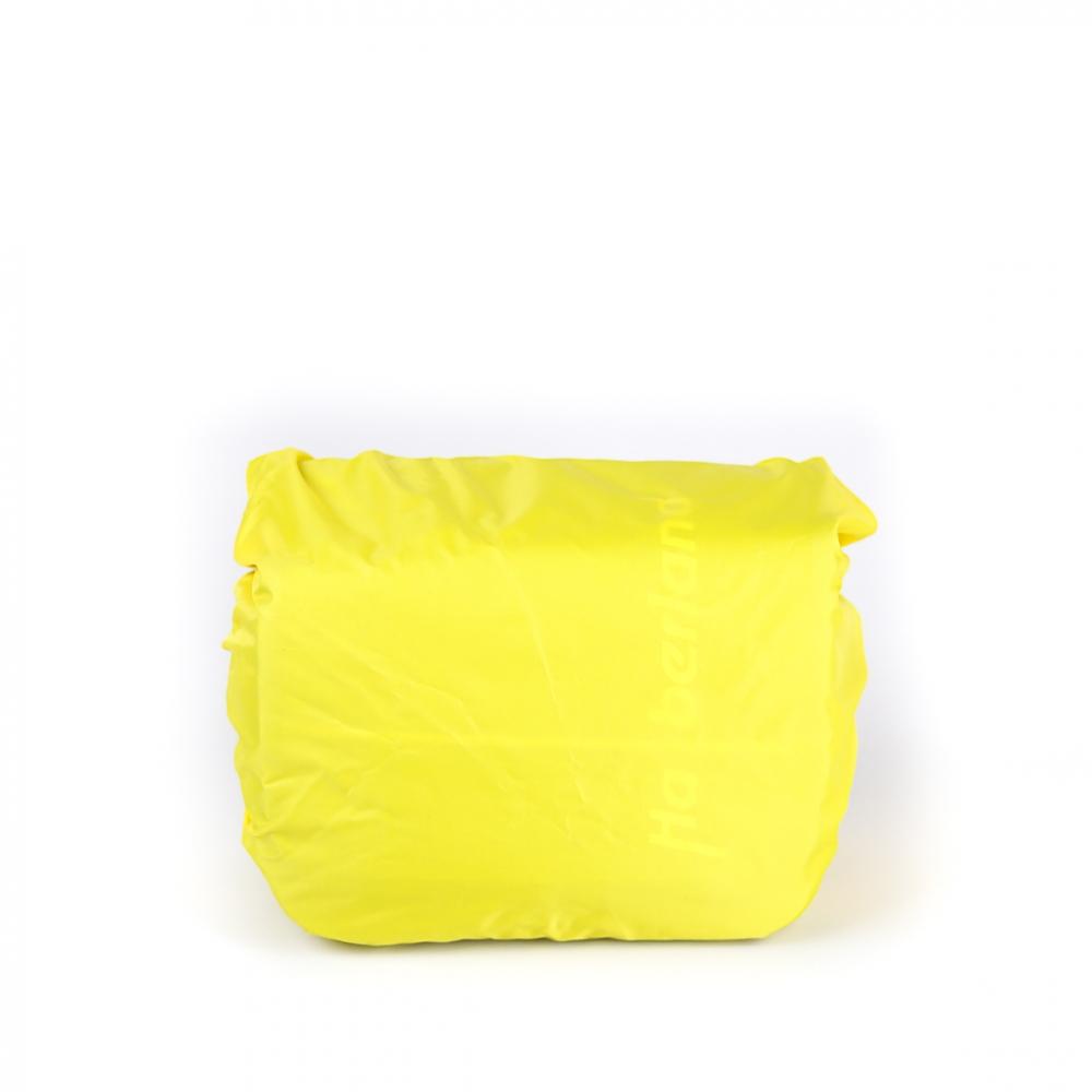 Haberland Überzug für Lenkertasche gelb - zuverlässiger Regenschutz für 3-5 Liter Taschen