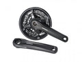 SHIMANO Kurbelgarnitur FC-M210-3 170 mm 40-30-22 Zähne Kurbelgarnitur - Dreifach Kettenblatt für MTB und Trekking