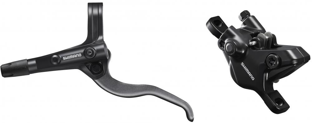 SHIMANO Scheibenbremse MT401/MT410 VR Scheibenbremse - Vorderrad links, Grau