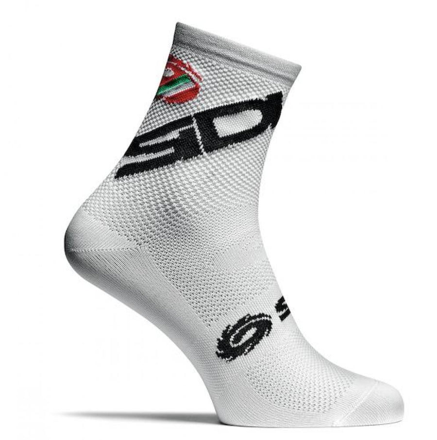 Sidi Socken Wind white 35-39 weiß - windabweisende Radsocken für kühle Tage