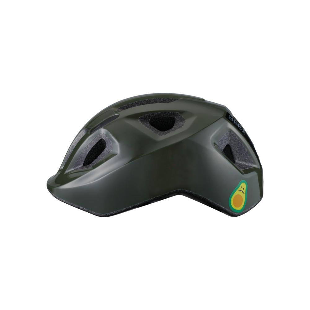 BBB Cycling Helm Hero S (46-52cm) grün avocado - sicherer Kinder-Fahrradhelm