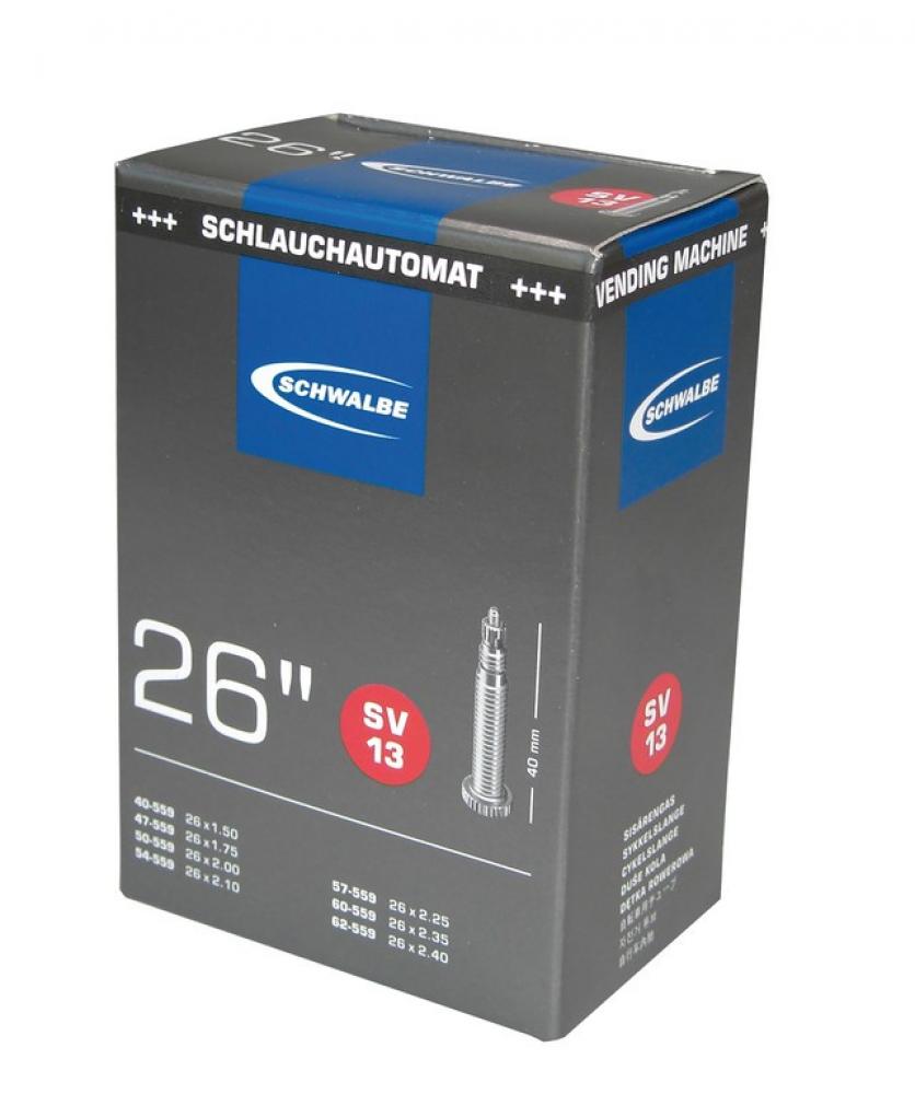 Schwalbe Schlauch SV13 in Folie 26x1.50-2.40\" 40/62-559 SV 40mm