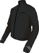 CHIBA Race Performance Jacke - wasserdicht, winddicht, atmungsaktiv, reflektierend, Packmaß S schwarz