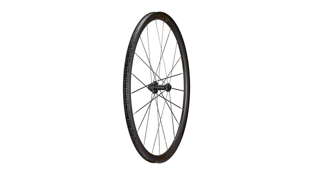 Specialized ALPINIST CLX III 700C Vorderrad - Ultraleicht Carbon Rennrad Laufrad Satin Carbon/Gloss Black