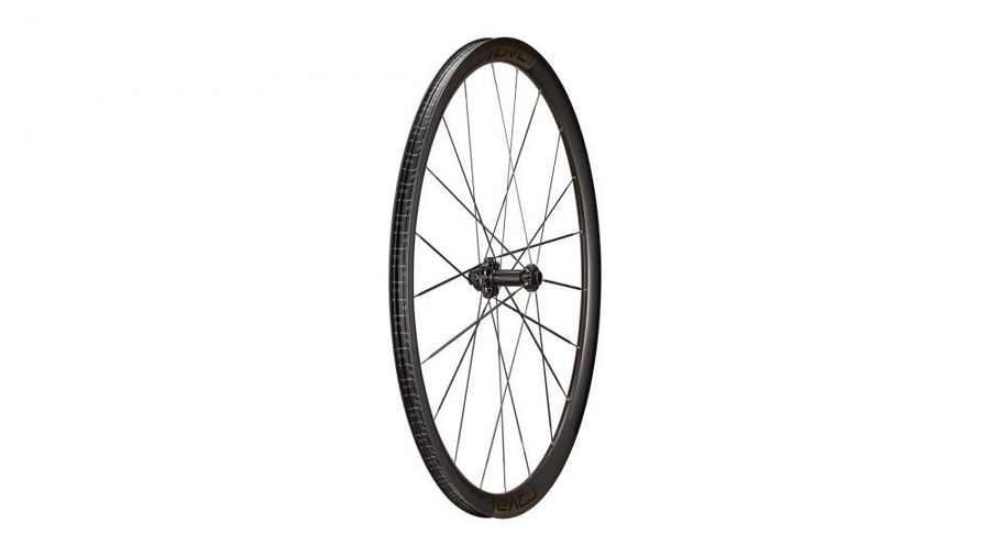 Specialized ALPINIST CLX III 700C Vorderrad - Ultraleicht Carbon Rennrad Laufrad Satin Carbon/Gloss Black