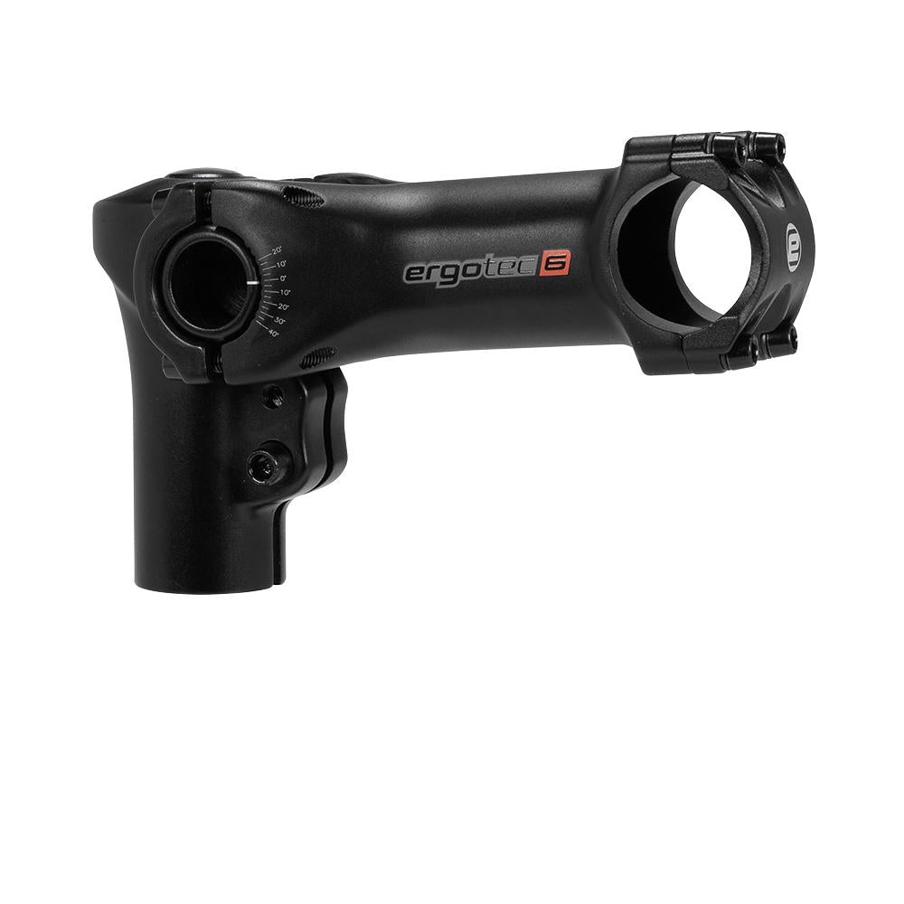 Ergotec AHEAD Vorbau Swell-R 70, 120mm, Alu, schwarz, Ø31,8mm, winkelverstellbar -20°/+40°, Safety Level 6