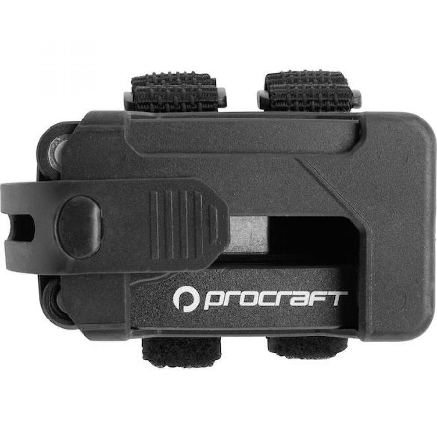 Procraft Faltschloss Allround Essential 790 mm Schwarz - kompakte Sicherheit
