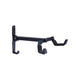 BBB Cycling Wandhaken Wallmount Deluxe 350mm schwarz - platzsparende Fahrradaufhängung