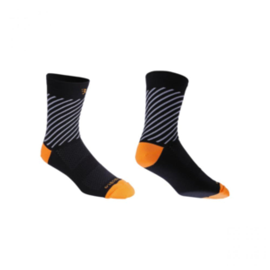 BBB Cycling BBB Socken ThermoFeet 35/38 schwarz/orange 35 schwarz - warme Funktions-Fahrradsocken