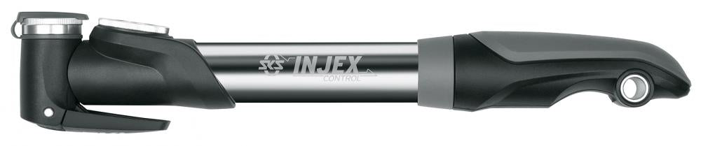 SKS INJEX CONTROL Minipumpe 10 bar mit Manometer silber