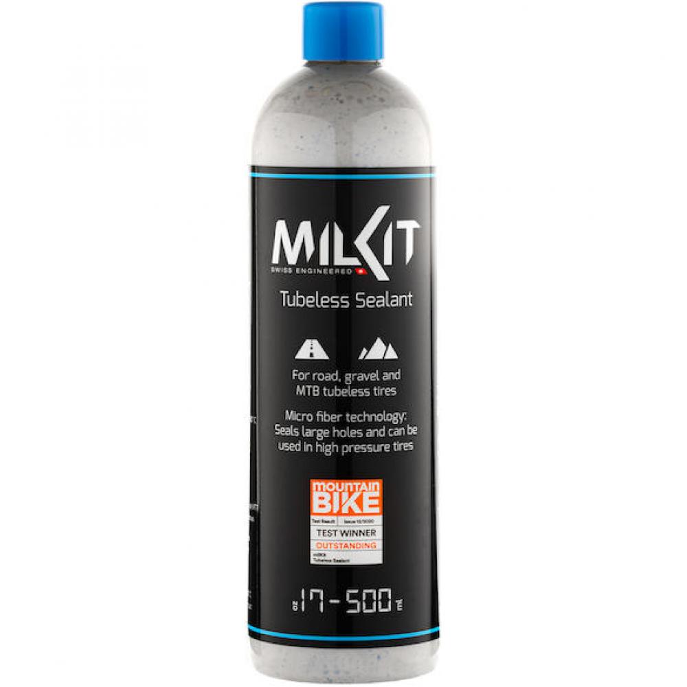 milKit Dichtmilch Tubeless Sealant 500 ml - Testsieger für MTB, Gravel & Road