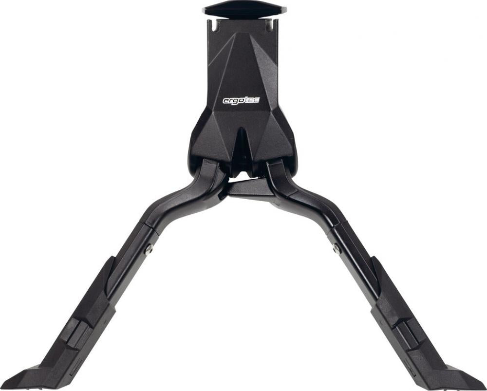 Ergotec Zweibeinständer Double Flex 3 schwarz 28 bis 29 Alu