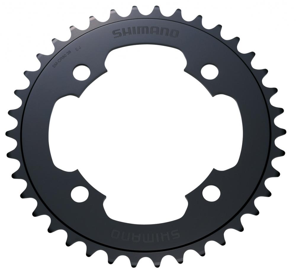SHIMANO Kettenblatt DXR FC-MX71 34 Zähne - präzise Performance fürs BMX-Race