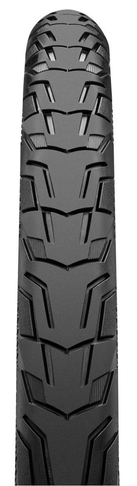 Continental Ride City 28x1.60\" (42-622) Drahtreifen, schwarz/weiß, Reflex, E-25, mit EXTRA PunctureBelt