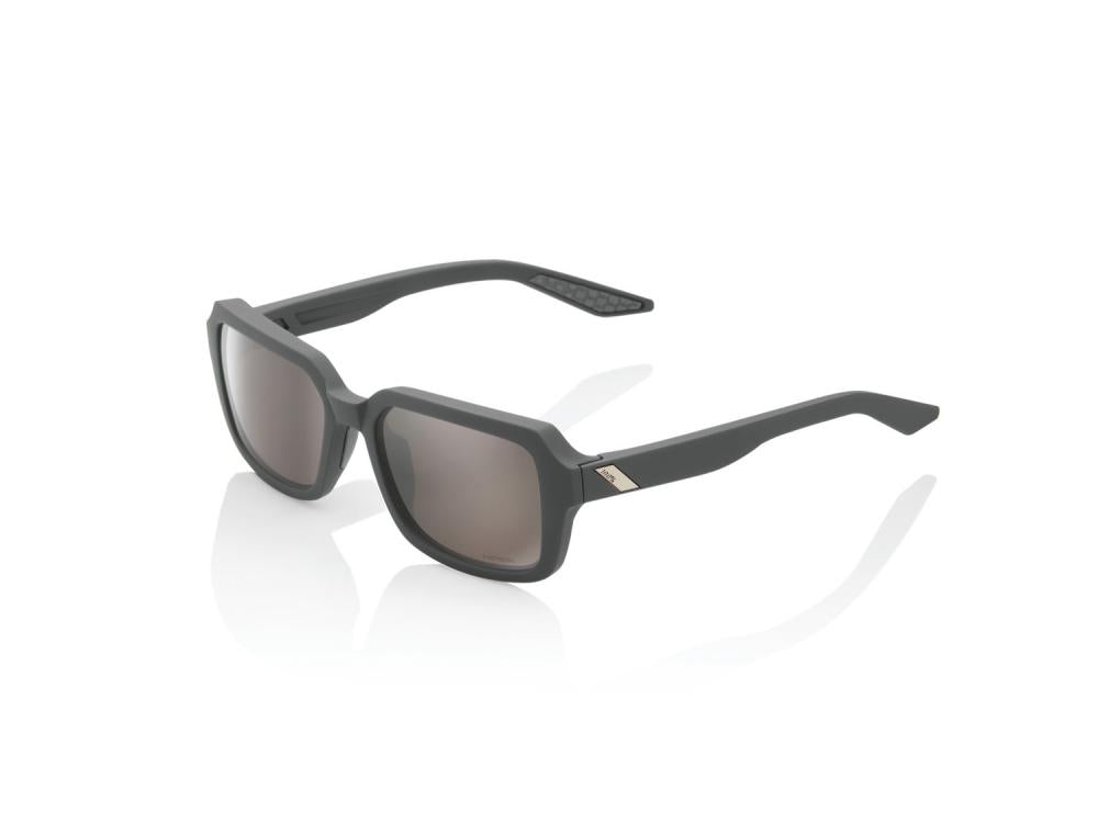 100% Rideley - HiPER Mirror Lens unis Soft Tact Cool Grey - kontraststarke Performance-Brille