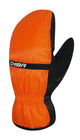 CHIBA Thermo Overflap - winddichte, warme Radhandschuhe S orange