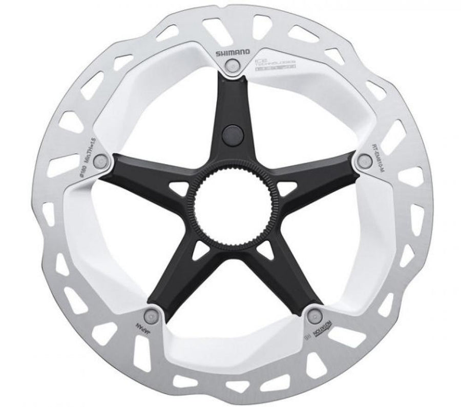 Shimano E-Bike Bremsscheibe RT-EM810 Ø 180 mm Center Lock - kraftvolle Kontrolle