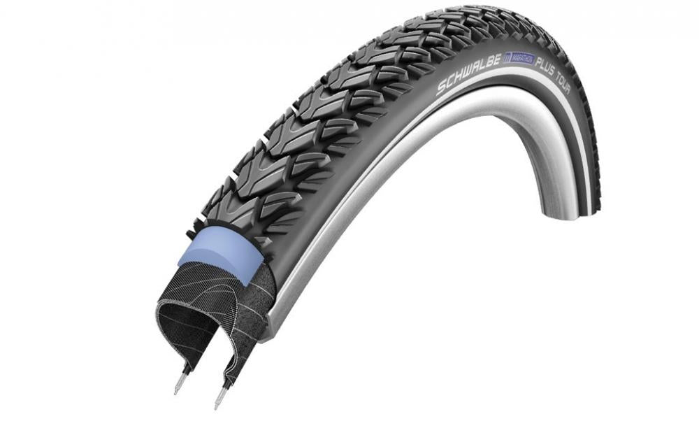 Schwalbe 2 x Reifen Drahtreifen MARATHON PLUS TOUR 28x1.40 Zoll 37-622 E25