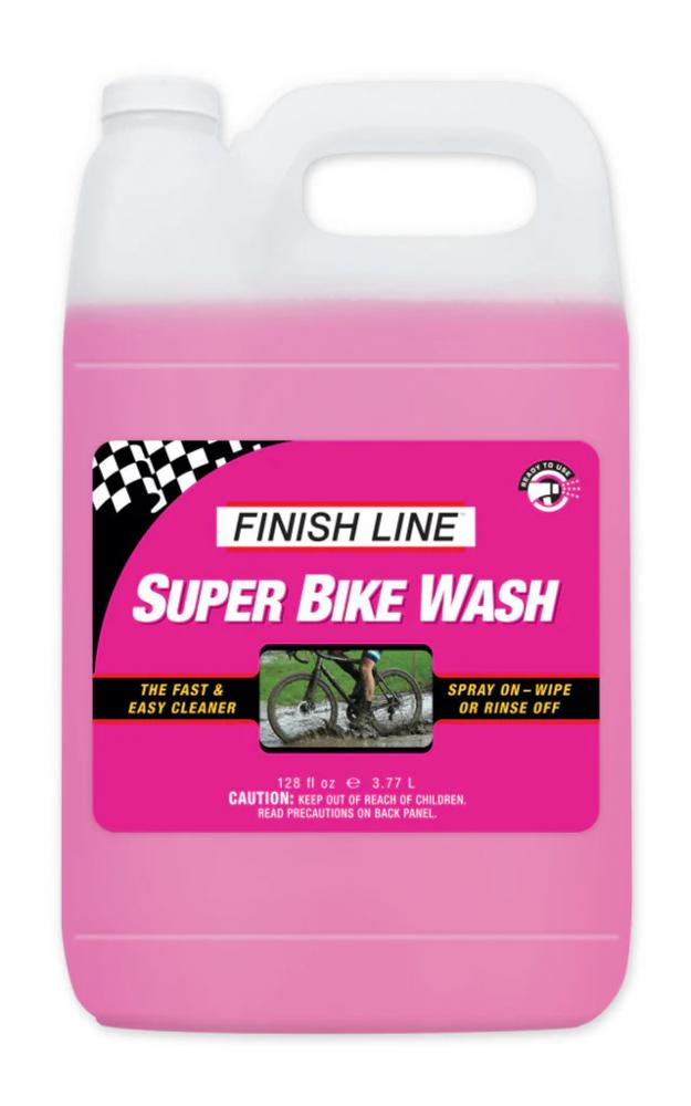 Finish Line Bike Wash Konzentrat 3,78 Liter Fahrradreiniger, ergibt ca. 32 Liter Reinigungslösung, kraftvoll gegen Schmutz, lack- und gummischonend