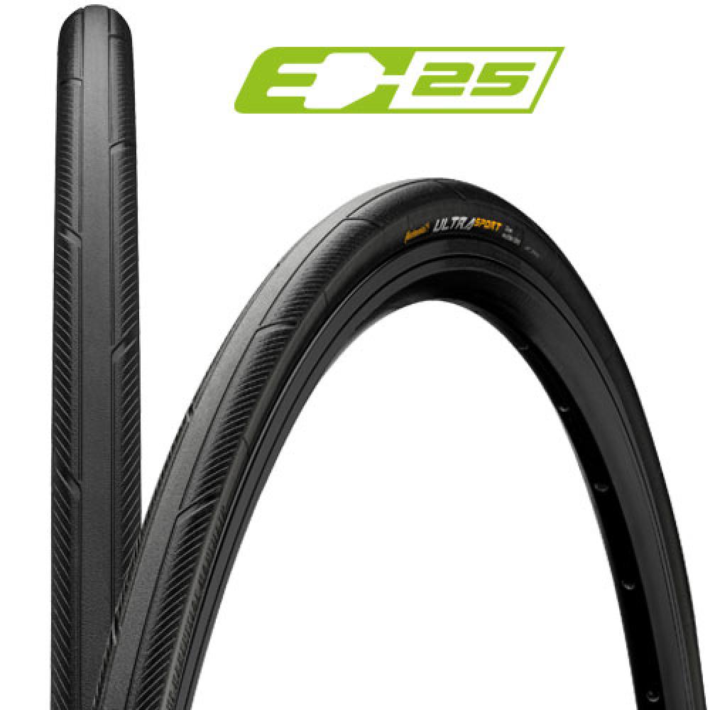 Continental Reifen Ultra Sport III 28x1.25 Zoll 32-622 schwarz E-25 Draht