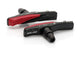 XLC V-Brake Bremsschuhe BS-V03, 72 mm, 4er Set, schwarz/rot, 2-Komponenten-Gummi, Cartridge-System, optimiert für Nassbremsverhalten