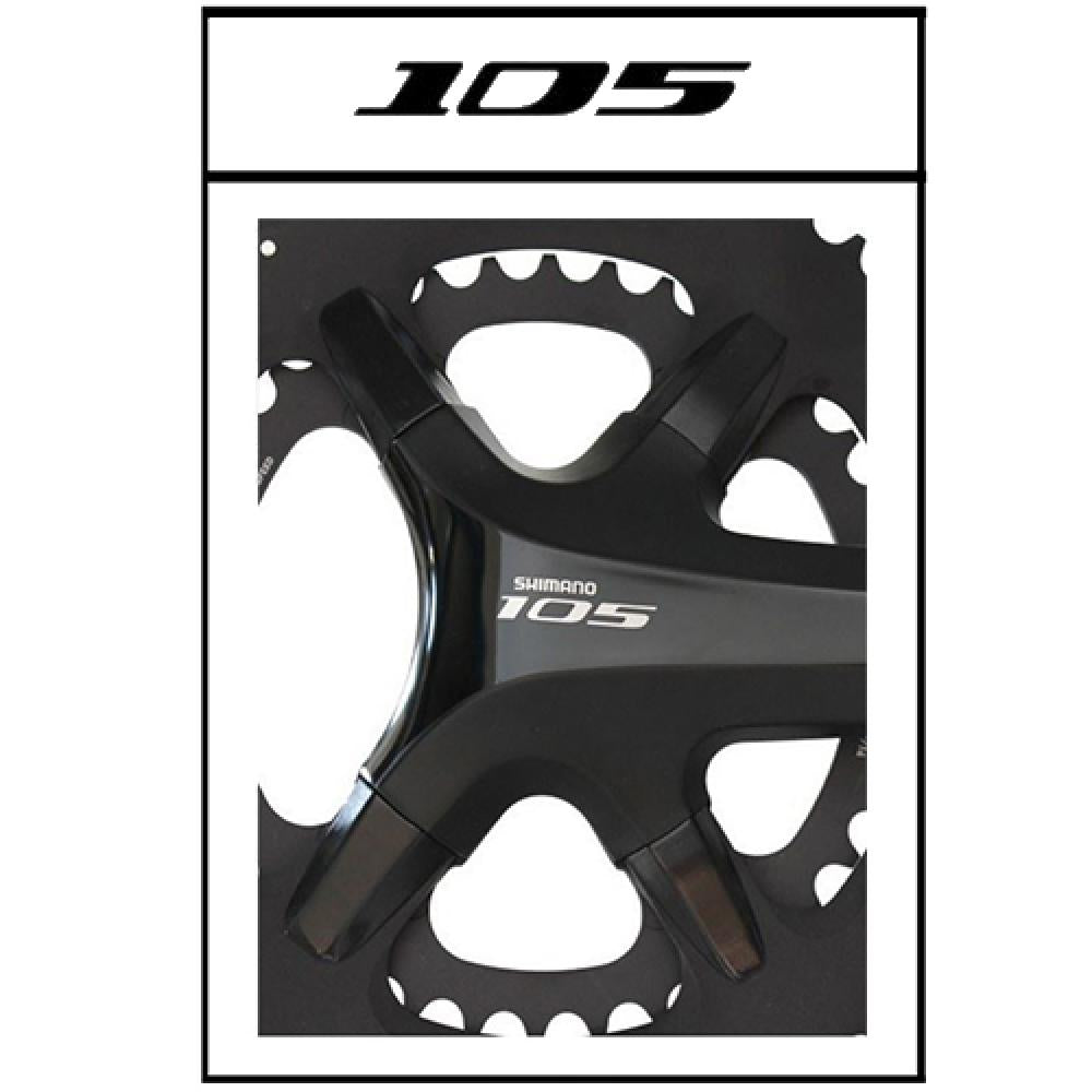 TA Kettenblatt X110 Cover Kit Shimano 105 schwarz