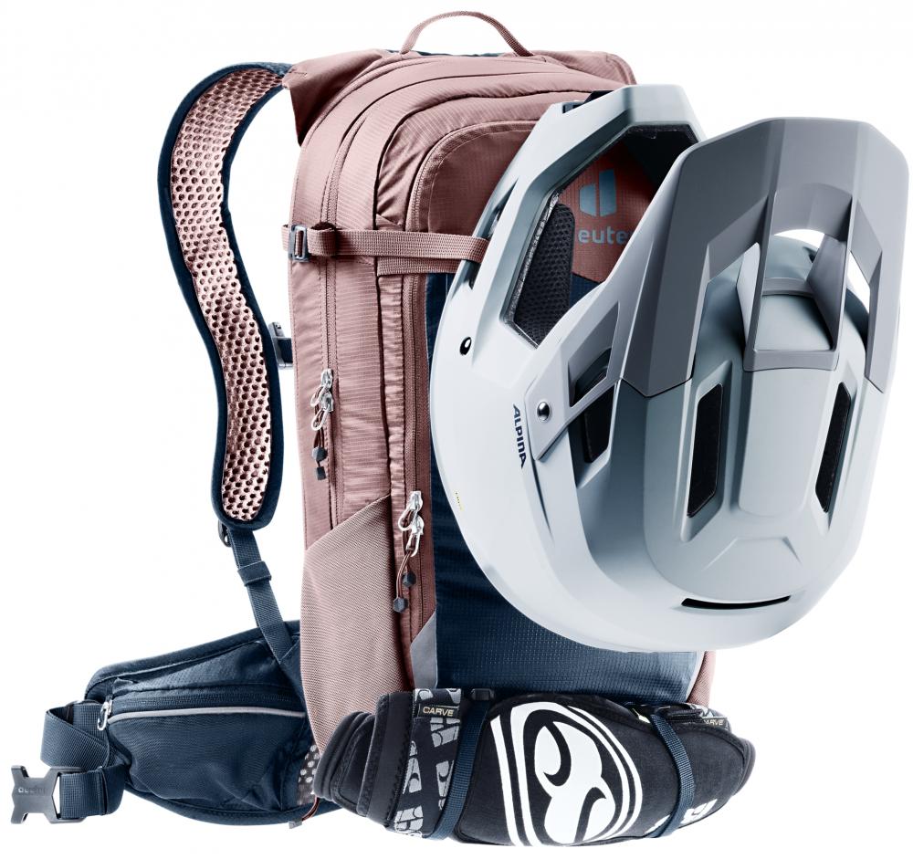 Deuter Compact EXP 14+3 Fahrradrucksack 14 Liter Graphite - Erweiterbar mit Airstripes-System