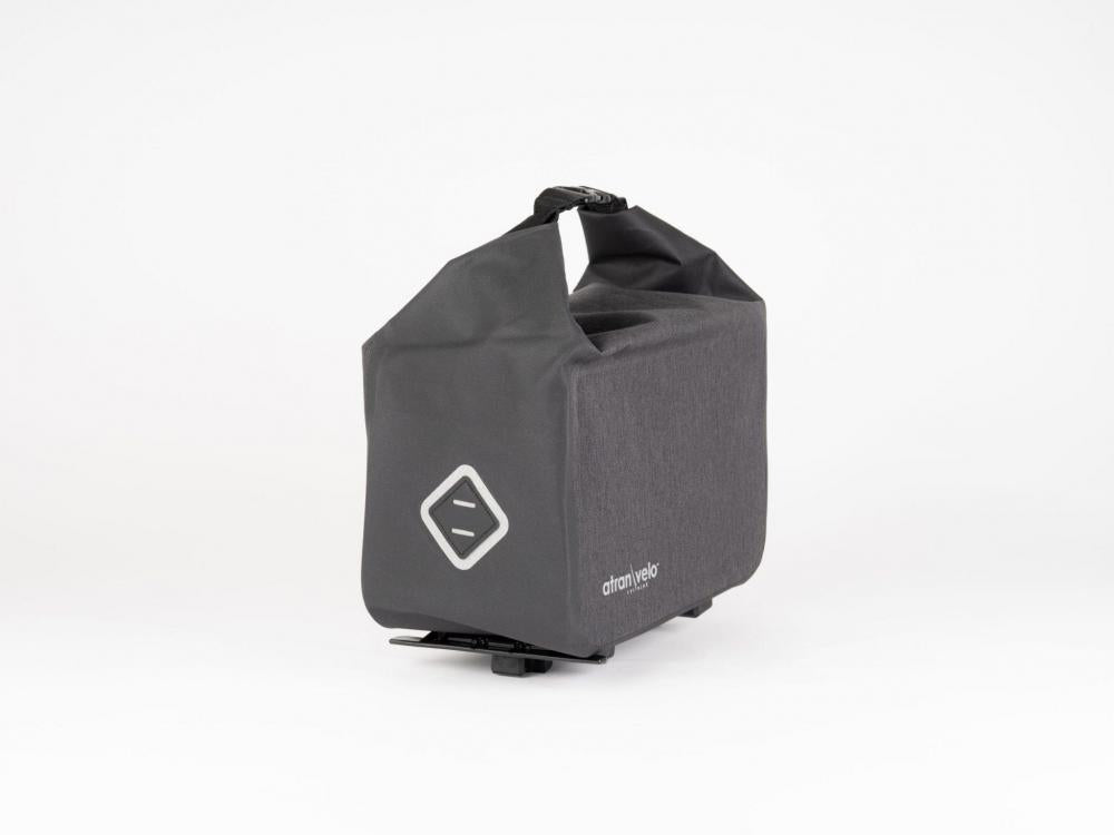 AtranVelo System Gepäckträgertasche Travel schwarz 33x20x16cm 10.5 Liter