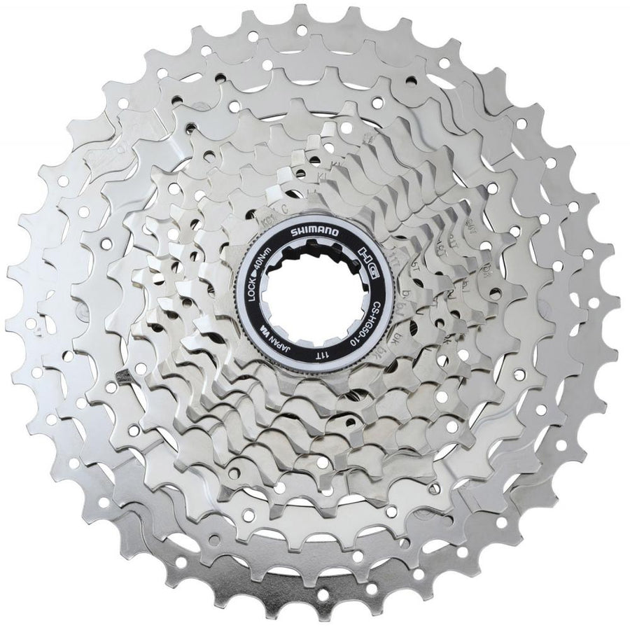 SHIMANO Kassette DEORE CS-HG501 10-fach 11-36Z Kassette - 10-fach Abstufung für MTB und Trekking