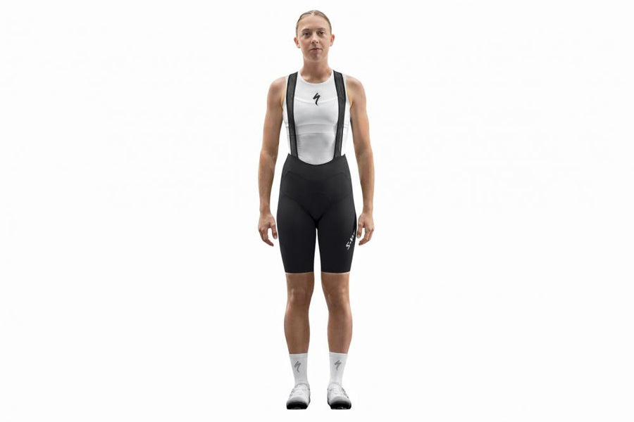 S-WORKS RACE BIB SHORT WMN BLK XXL - Mountainbike Hose - Bibshort