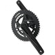 FSA Kurbelgarnitur Omega MegaExo AGX+ 2x 170 mm Schwarz - effiziente Antriebseinheit